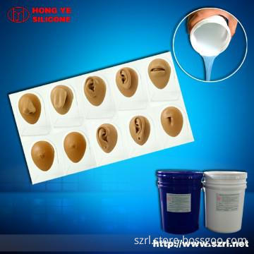 platinum silicone rubber skin liquid for silicone female dolls
